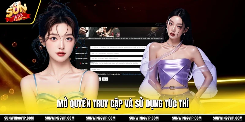 Đăng Ký Sunwin 2 Sunwin Mở quyền truy cập và sử dụng tức thì