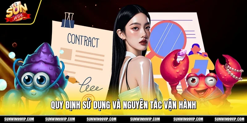 Giấy Phép Hoạt Động Sunwin 2 Sunwin Quy định sử dụng và nguyên tắc vận hành